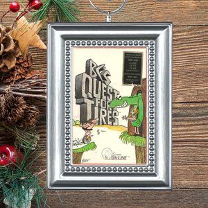 ColecoVision BC's Quest For Tires Video Game Memorabilia Christmas Tree Ornament